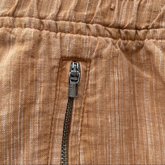 Cabo Tan Linen Wide Leg Pant 6 - Picture 12 of 16